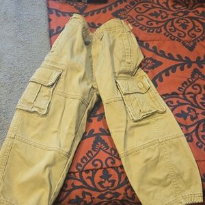 Old Navy Kids Cargo Jeans - Tan